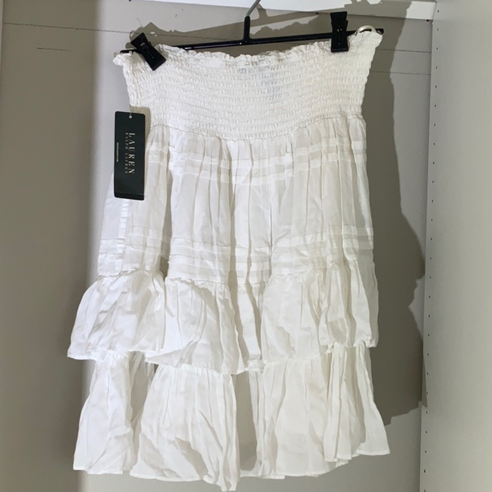 Ralph Lauren Ruffled Mini Skirt
